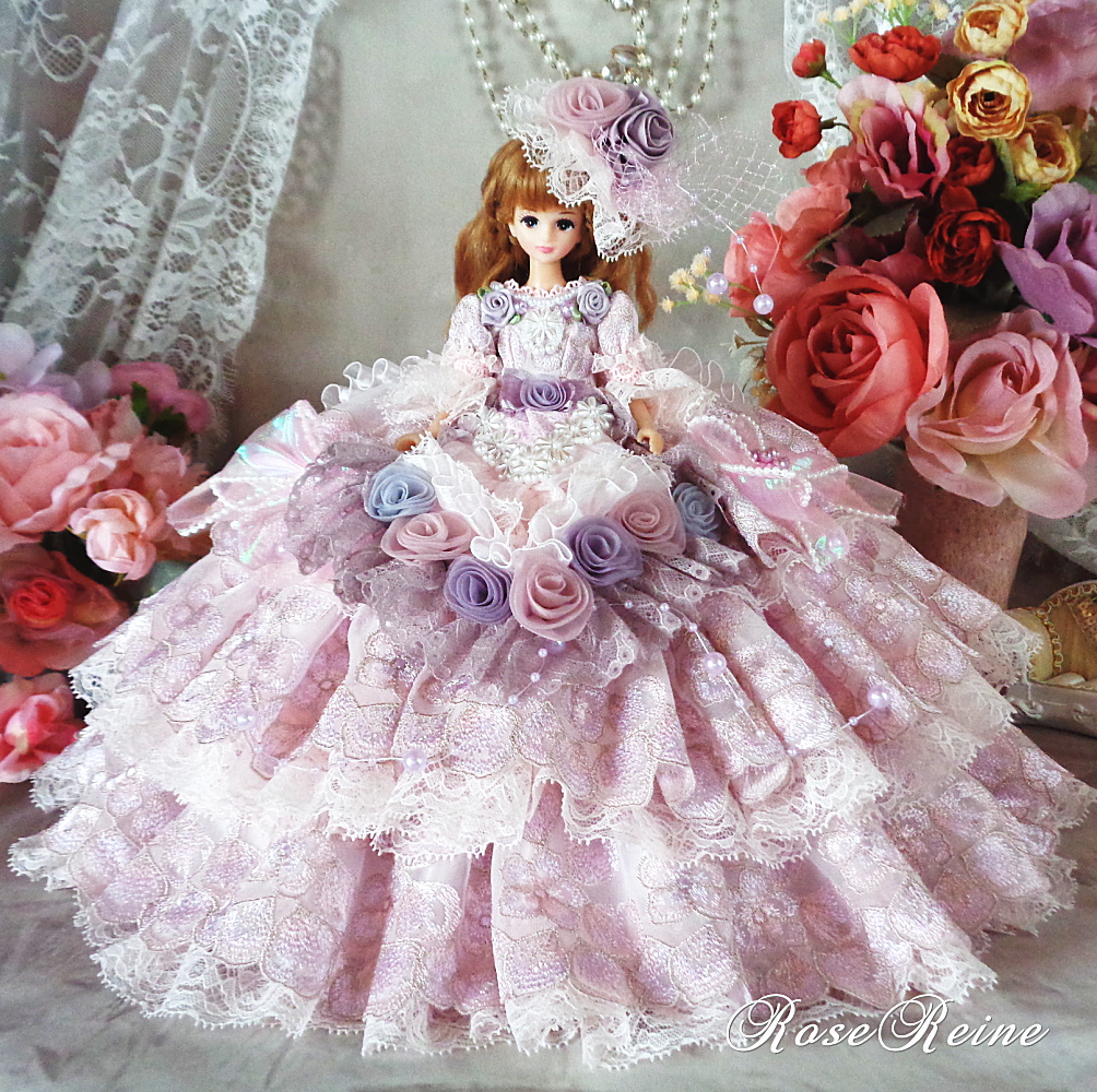 M様ご予約作品☆ベルサイユの薔薇 午後の舞踏会 レモンゴールドの高級