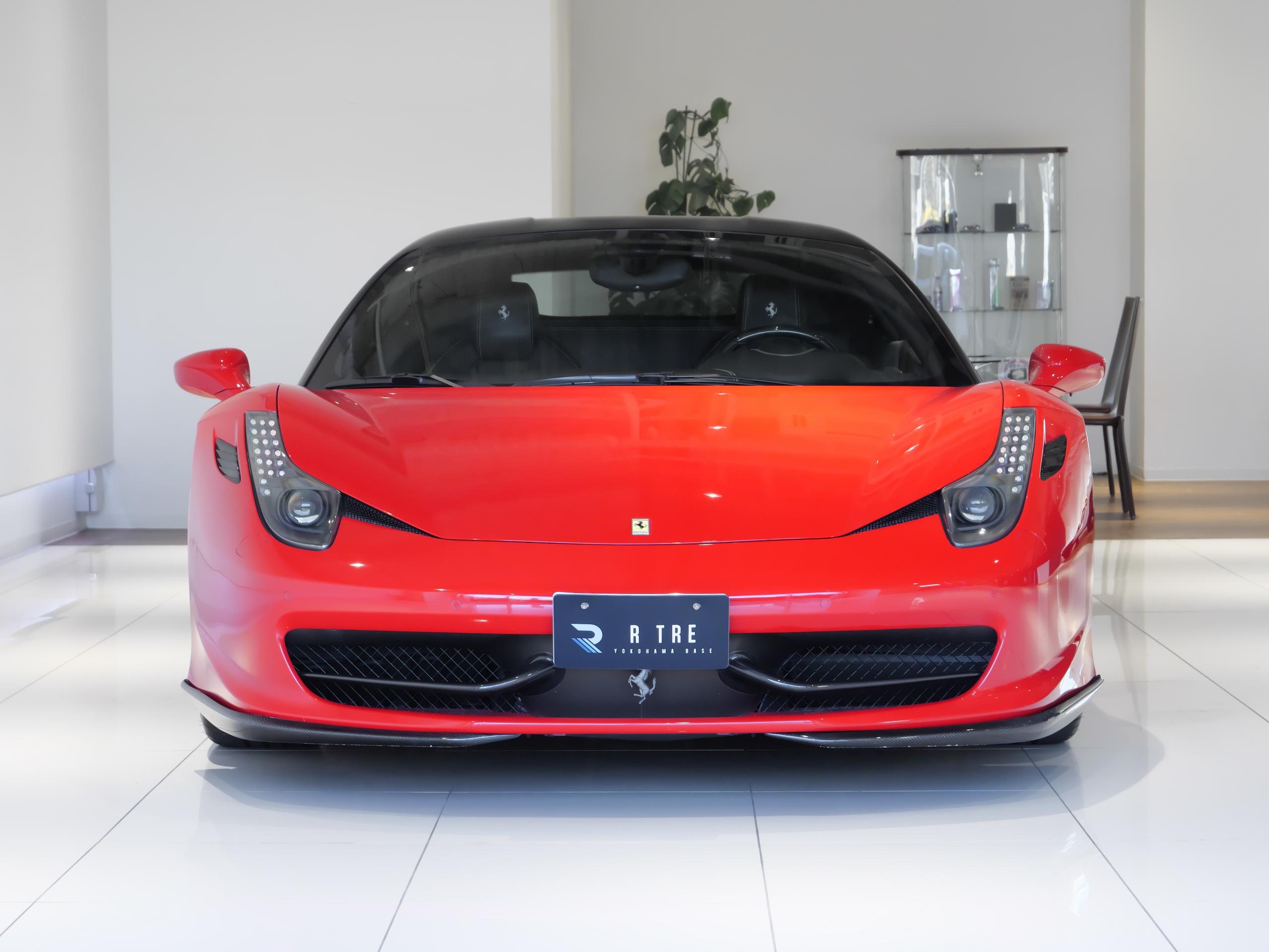 R TRE Ferrari 458 Italia 2013 carbon aerodynamics body kit Rosso