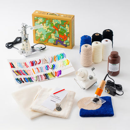 タフティングスターターセット［AK-1カットパイル］ – RUGMATAG