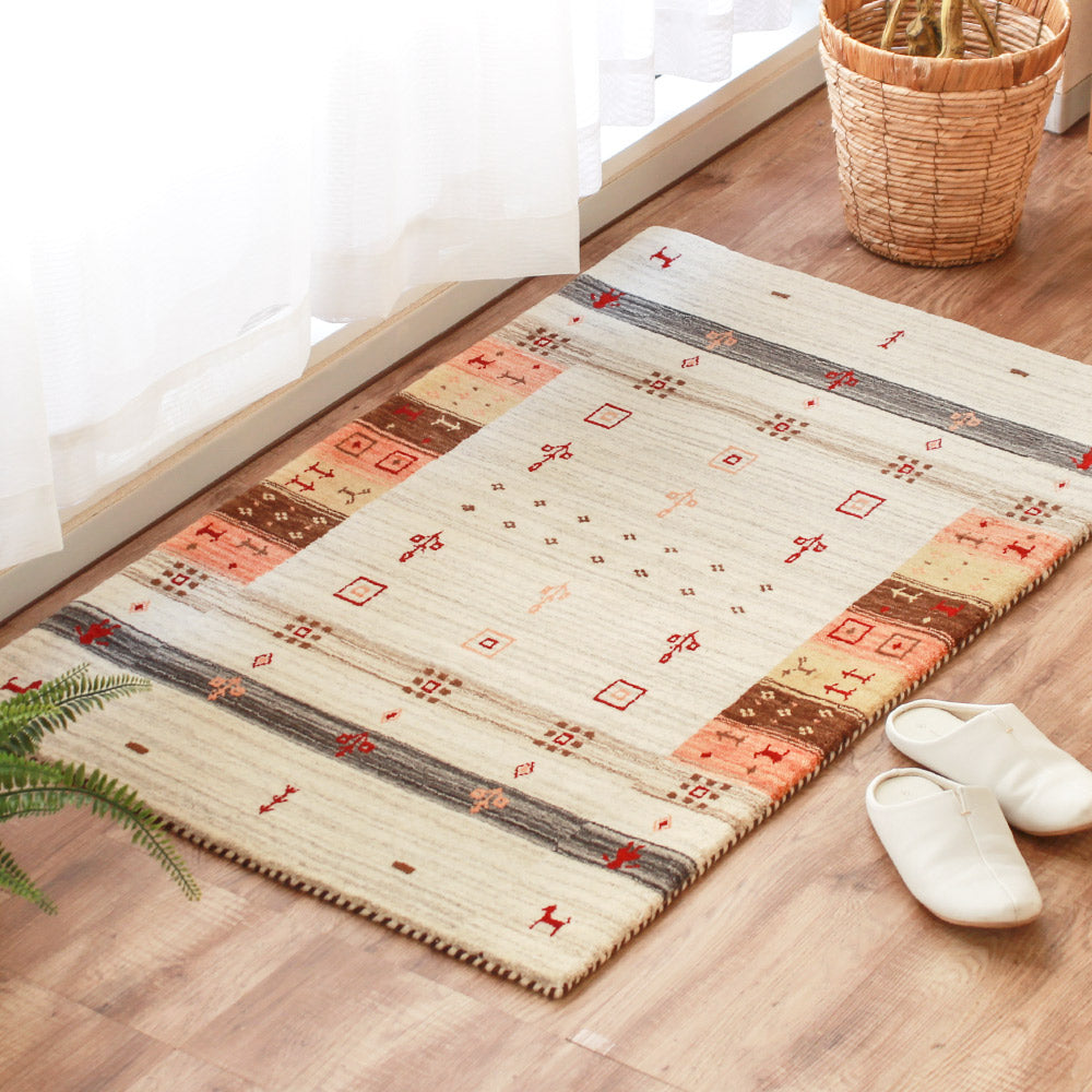 ギャッベ 玄関マット テルー（2サイズ） – 【公式】rugoo CARPET