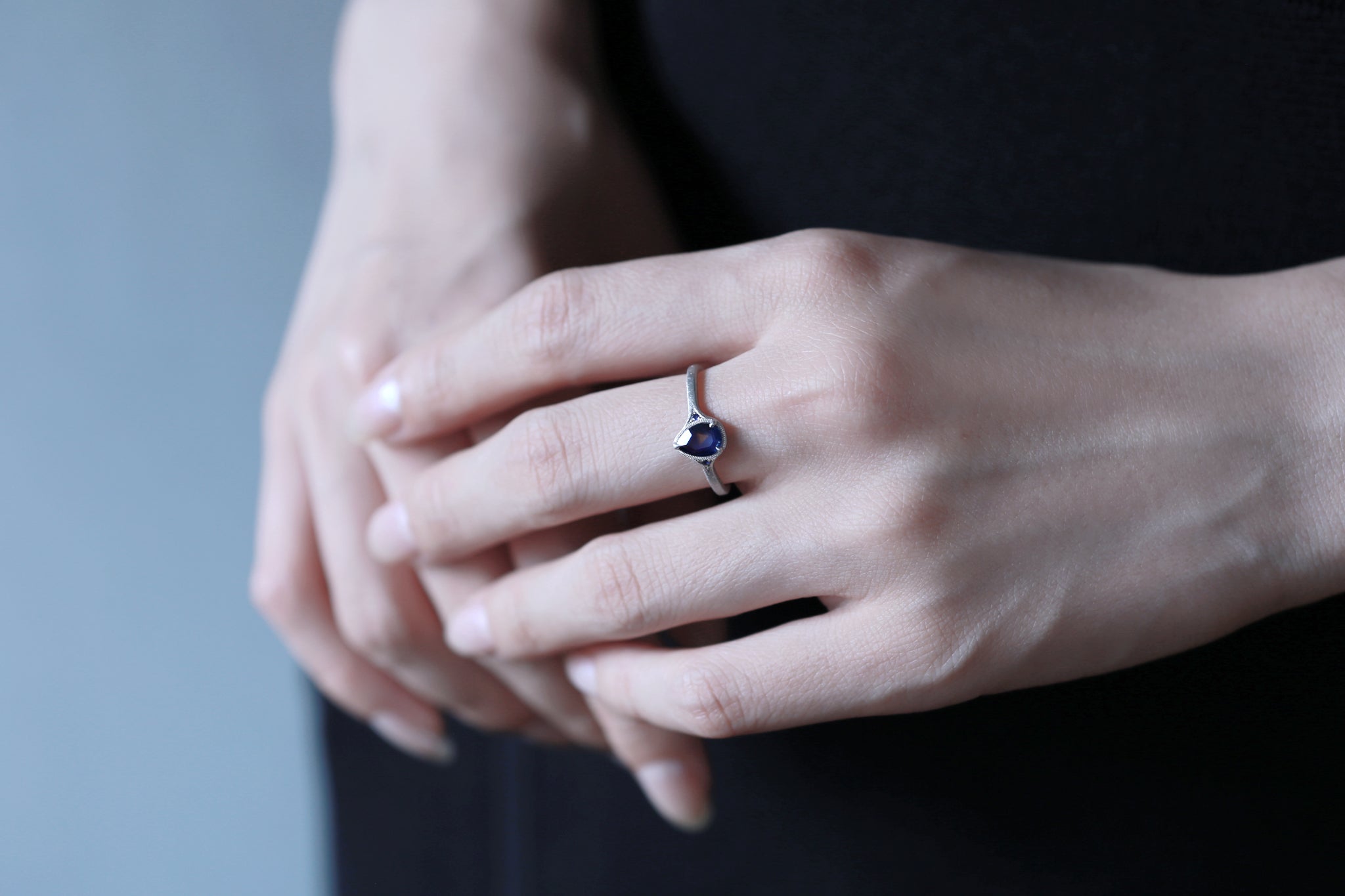 9月誕生石] バイカラーサファイアリング– Ryui