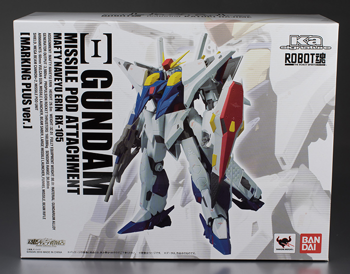 ROBOT魂 Ξガンダムミサイルポッド装備（マーキングプラスVer.） レビュー