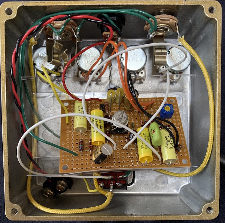 Jan Rayクローンハンドワイヤード 自作エフェクター | sanagilure