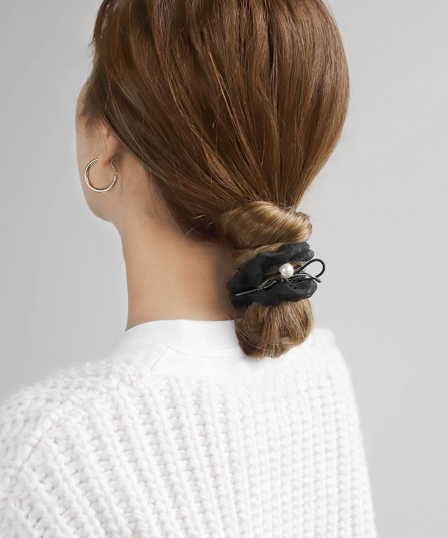 ANEMONE】シュシュ×デザインヘアゴム[4本セット]｜SANPO ONLINE