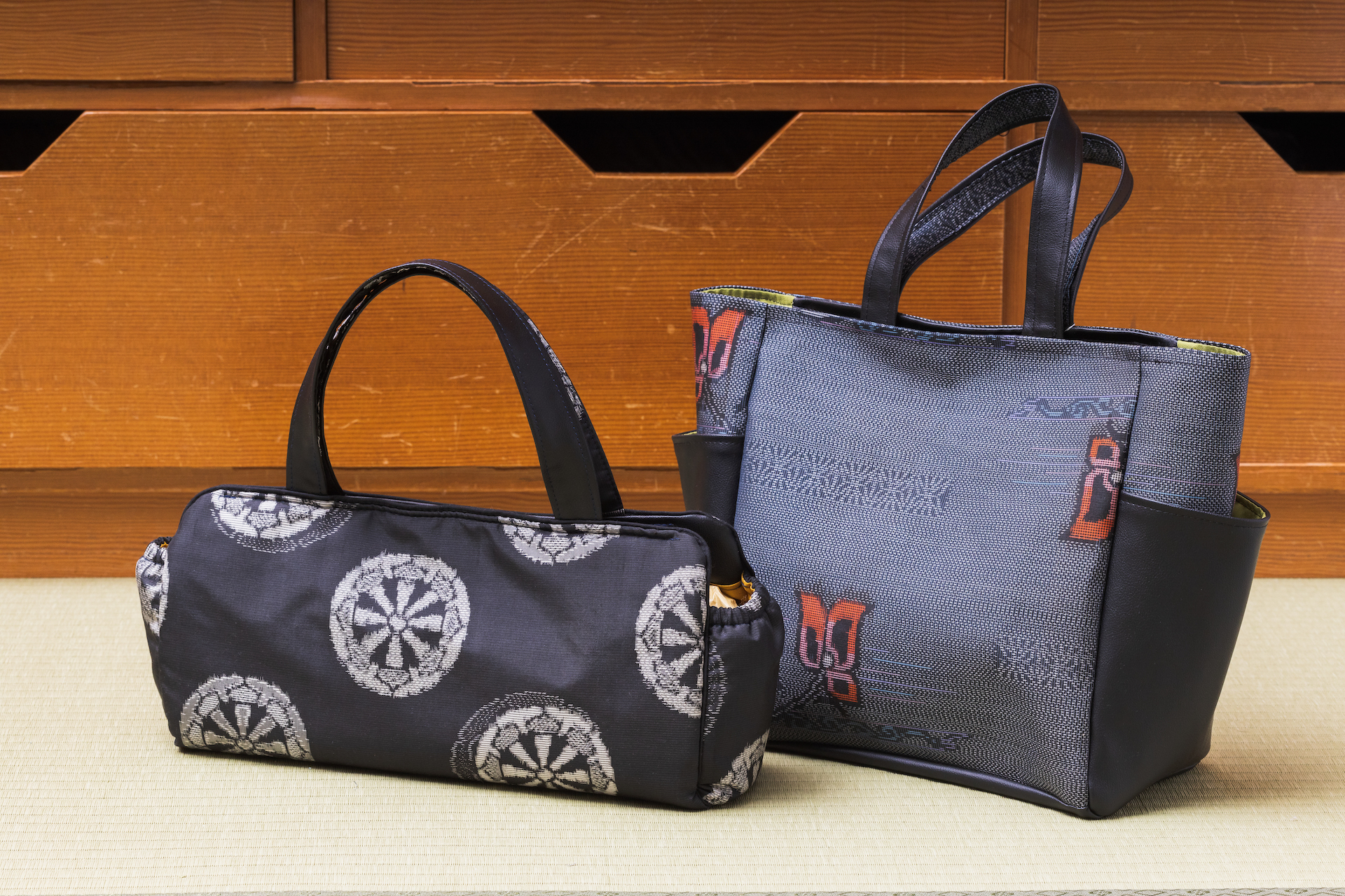 村山紬ハンドバッグ – 寒河江でした