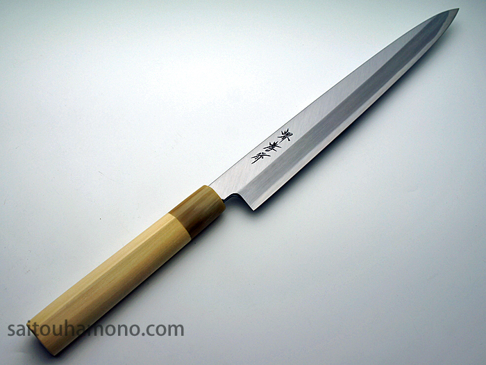 堺孝行霞研水牛柄和包丁の通販「サイトウ刃物店」