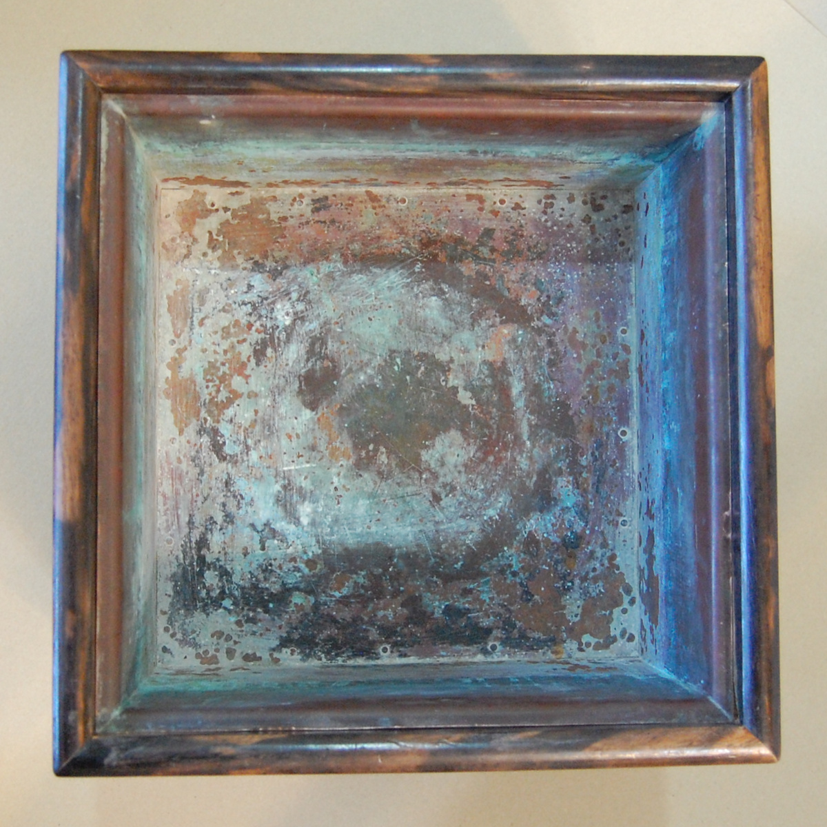 火鉢と炭道具の販売 骨董 斎明堂 / 欅箱火鉢