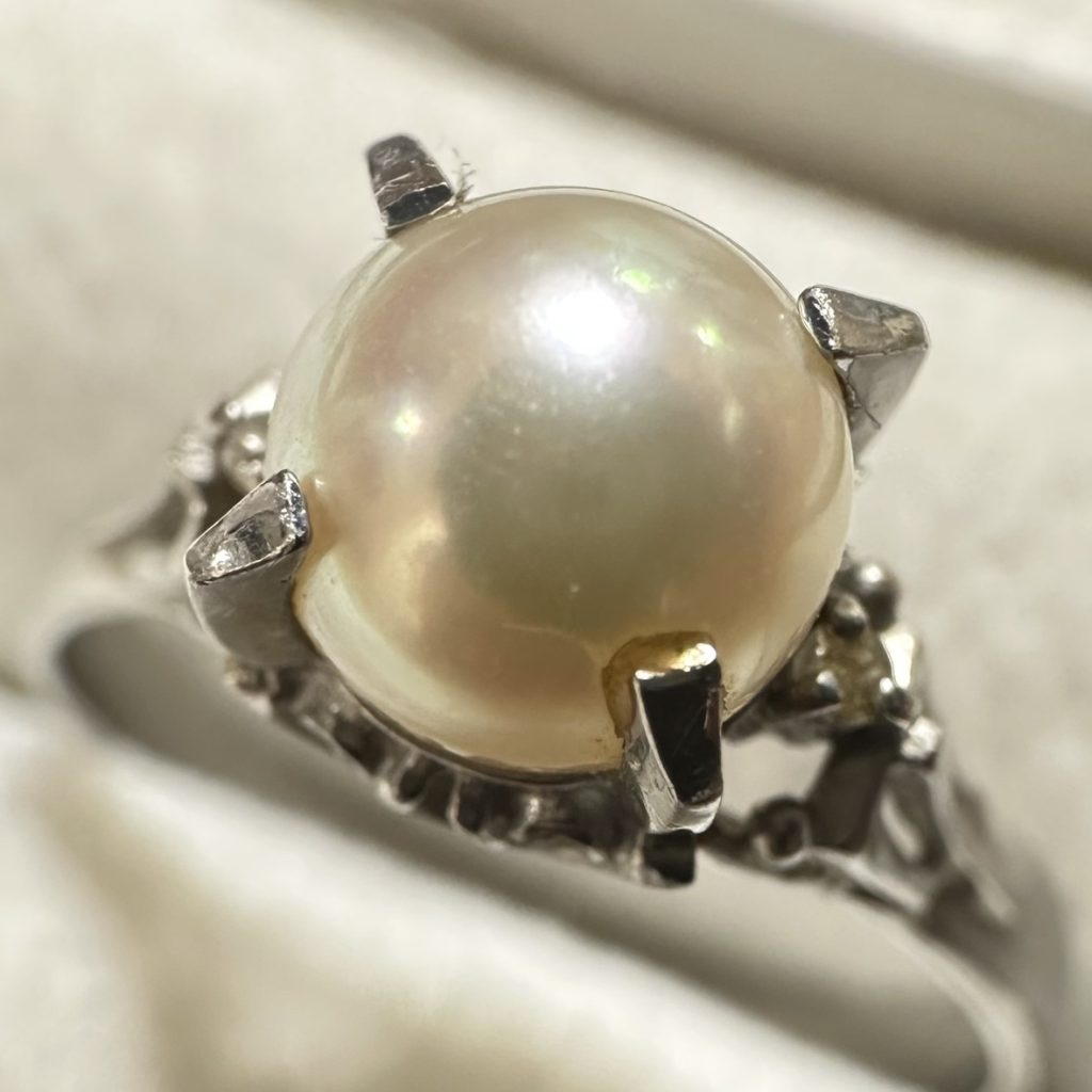 Pt900(プラチナ900) パールリングの買取実績 | 買取専門店さすがや