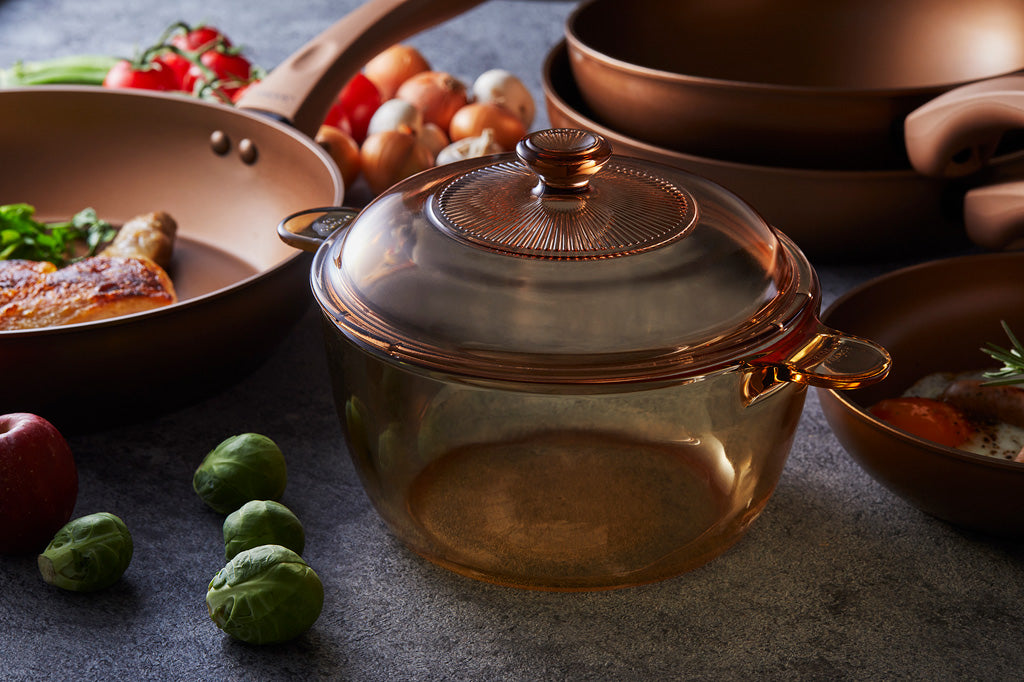 VISIONS 耐熱ガラス製 両手鍋 クックポット 2.5L – 佐藤商会 ONLINE STORE