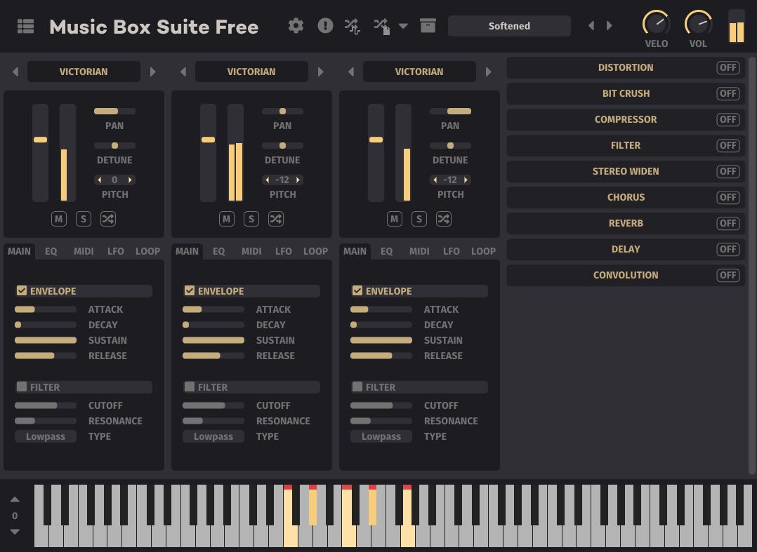 無料】FrozenPlain『Music Box Suite Free』オルゴール音源（VST / AU