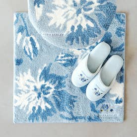 ローラ アシュレイ LAURA ASHLEY ローザリンド トイレマット （ブルー