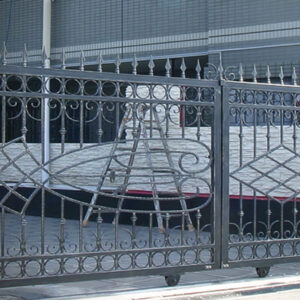 ◇激安オーダーメイド！アイアン引戸門扉・アルミスライド式ドアが格安