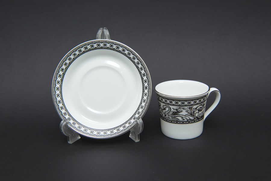 ウェッジウッド コントラスト（フロレンティーン） デミタスカップ