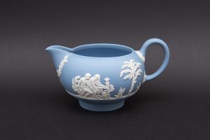 ウェッジウッド ジャスパー（ペールブルー ） ティーカップ＆ソーサー