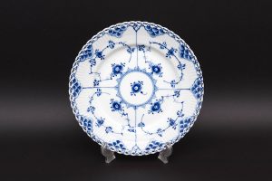 ロイヤル・コペンハーゲン ブルーフルーテッドフルレース キャンドル