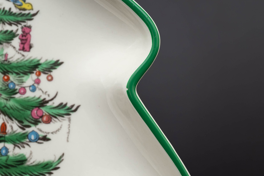 スポード クリスマスツリー ツリー型プレートを買い取りました