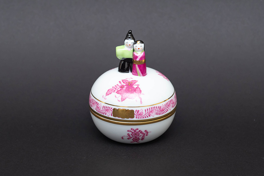 ヘレンド アポニー・ベビーピンク ひな小筐を買い取りました｜ブランド