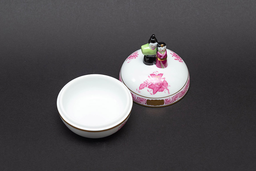 ヘレンド アポニー・ベビーピンク ひな小筐を買い取りました｜ブランド