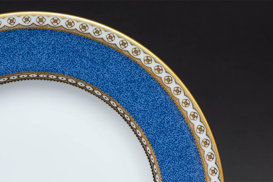 ウェッジウッド ユーランダーパウダーブルー 18cmプレートを買い取り