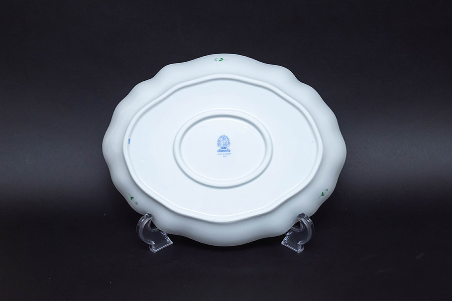 ヘレンド アポニー・グリーン オーバルディッシュを買い取りました