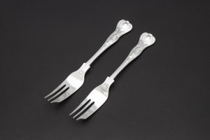 マッピン＆ウェッブ フィドルスレッド＆シェル ケーキフォーク