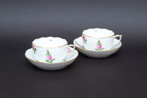 ヘレンド ディアナの薔薇 ティーカップ＆ソーサーを買い取りました