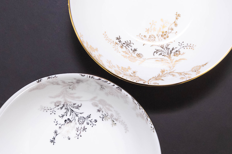 ウェッジウッド ヴェラ・ウォン ヴェラレース マルチソーサー（ペア