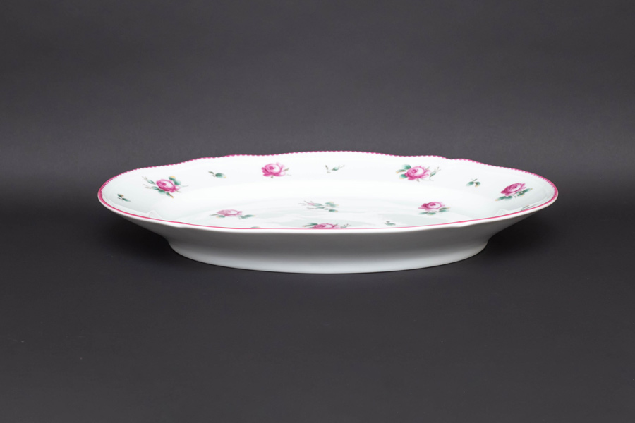 リチャード・ジノリ アンティックローズ 39cmオーバルプラターを