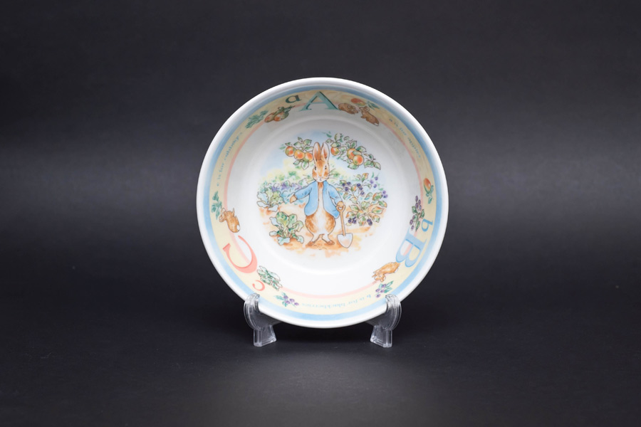 ウェッジウッド ピーターラビットABC 食器3点セット＋絵本（ボックス