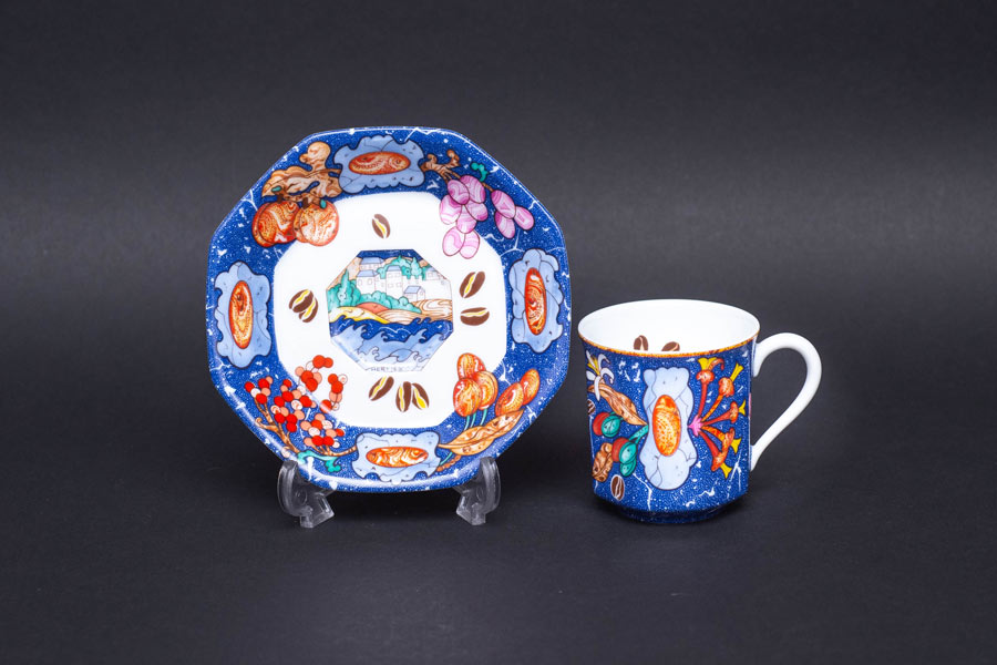 エルメス ピエールドリアン・エ・ドクシダン デミタスカップ＆ソーサー