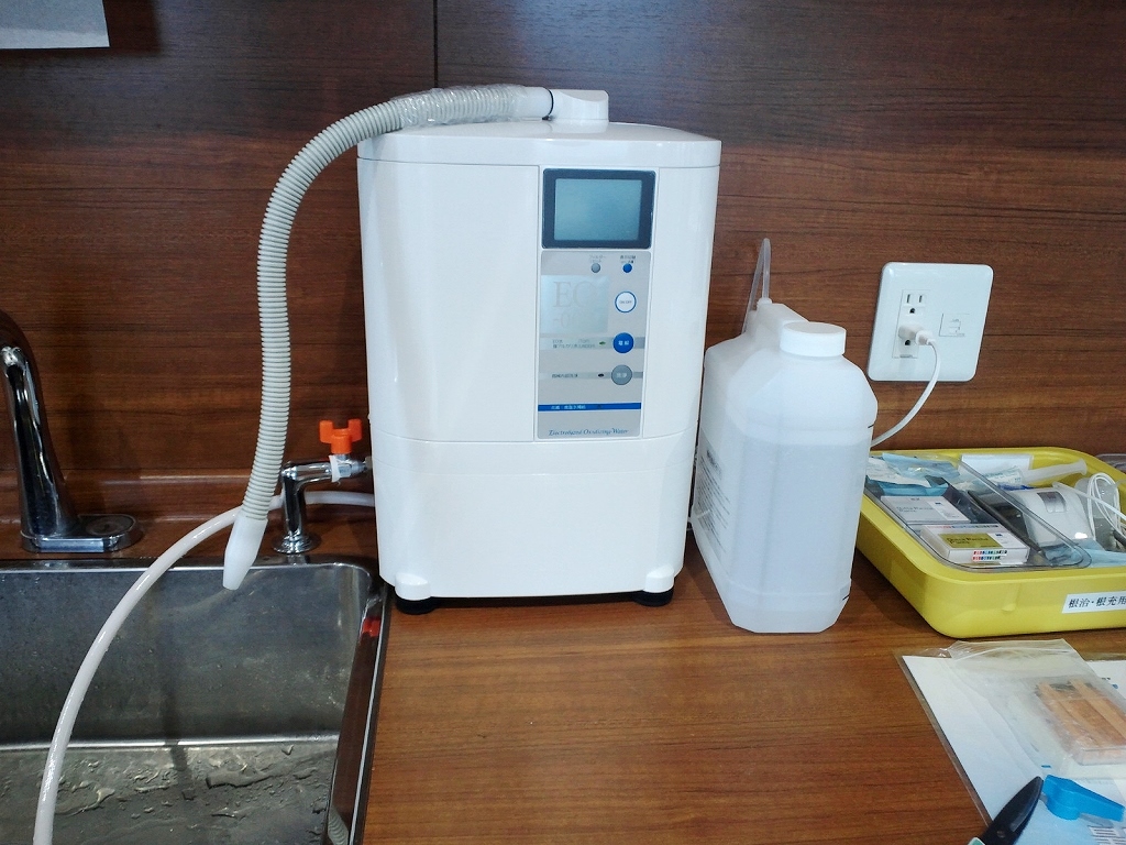次亜塩素酸水生成器『EO-005』（高濃度仕様） | 製品紹介 | 歯科