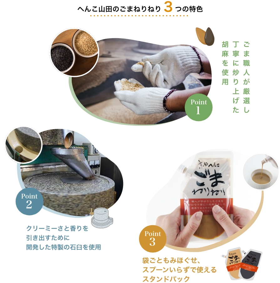 京都山田のsesamepaste（ごまねりねり）｜老舗ごま屋山田製油