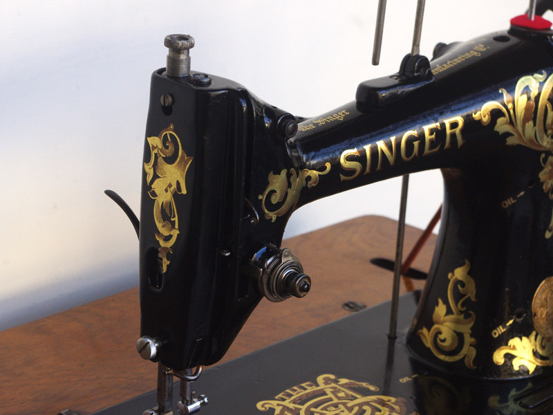 No.401 SINGER 103 シンガー製 職業用足踏みミシン：アンティーク