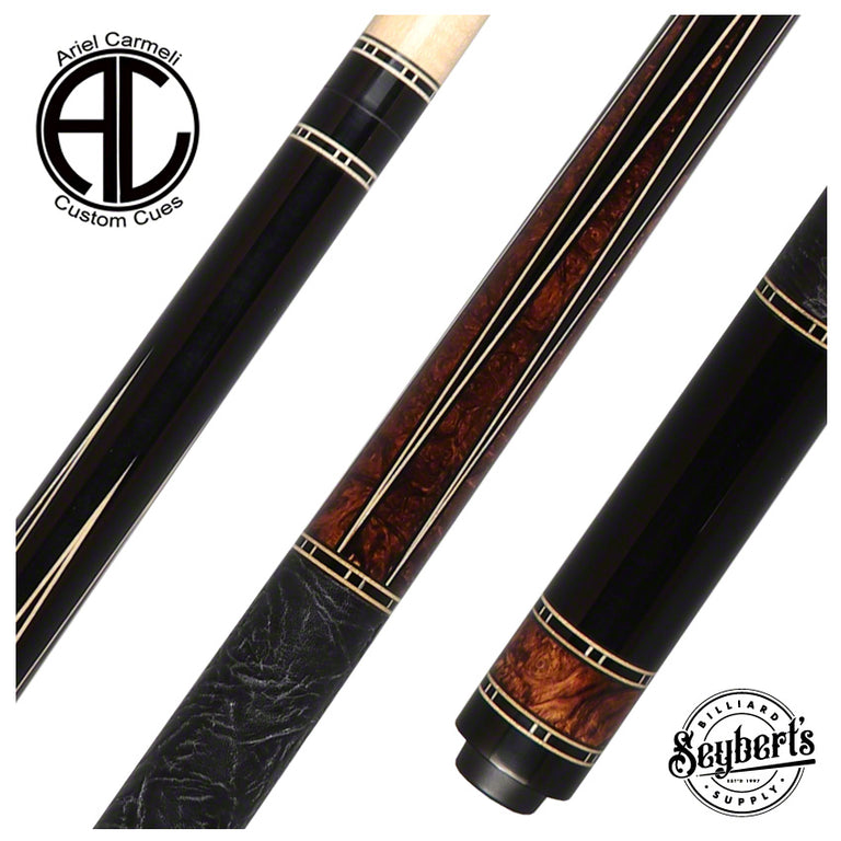 Ariel Carmeli Custom Cues - AC3500R 2 Shafts - Seybert's Billiards