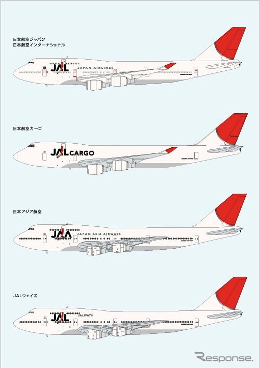 JAL、鶴丸が復活…新ロゴマークを発表 2枚目の写真・画像 | レスポンス