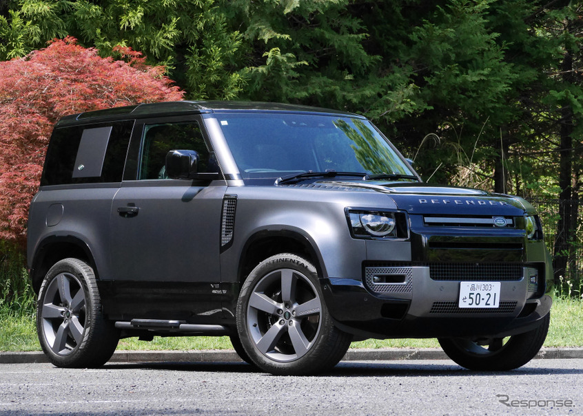 ランドローバー ディフェンダー90 新型試乗】高級、高性能、タフネスの