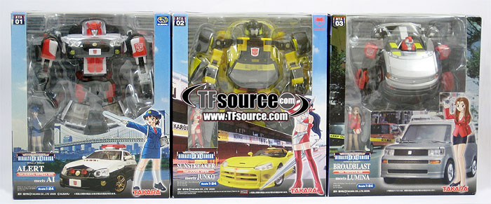 Binaltech Asterisk BTA‑01 to BTA‑03: Characters & Colors