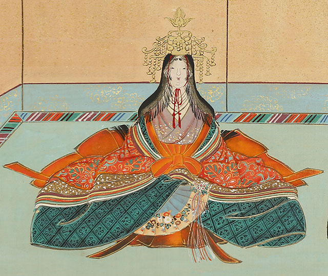 雛飾図｜商品一覧｜新古美術わたなべ