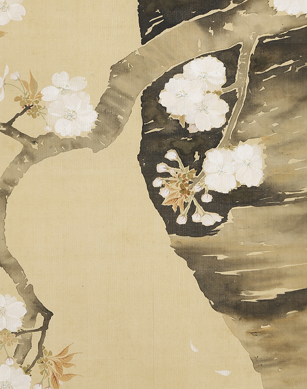 九重桜花図｜商品一覧｜新古美術わたなべ