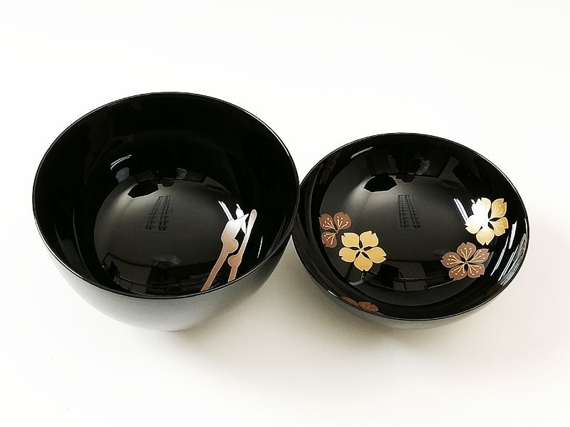 山中塗 雪月花蒔絵 吸物椀5客揃 – 漆陶舗あらき 輪島塗 九谷焼 山中塗