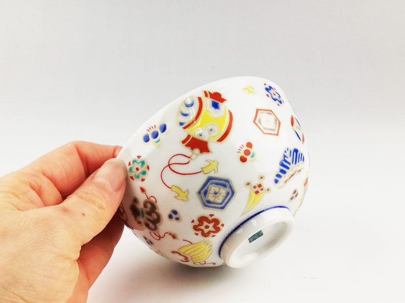 九谷焼 色絵飯碗 宝尽くし – 漆陶舗あらき 輪島塗 九谷焼 山中塗 公式