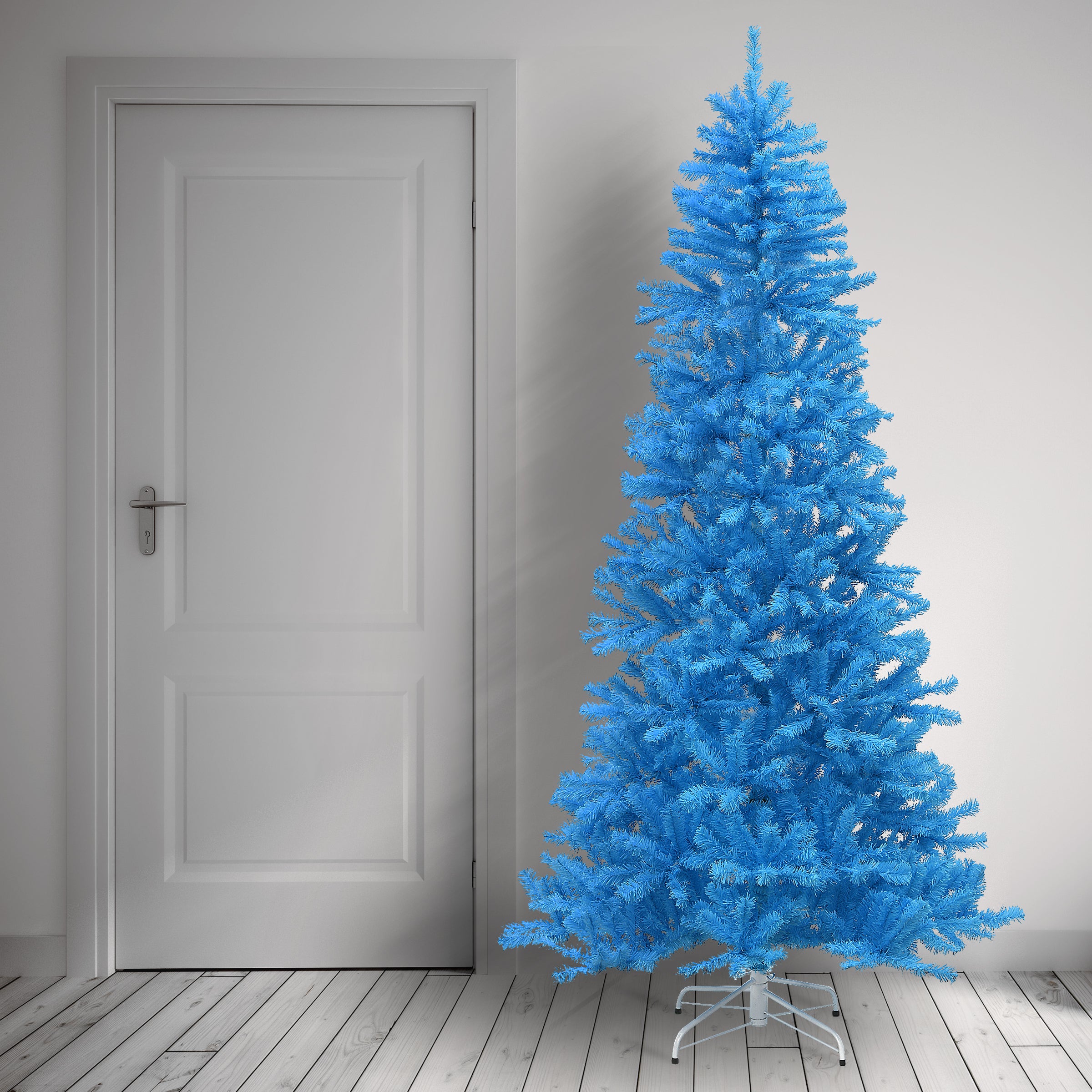 7.5 ft. Colored Trees Blue Tree · National Tree Company