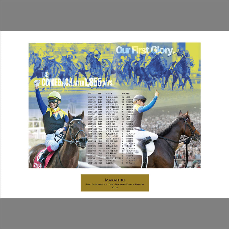 マカヒキ・オリジナル写真パネル｜netkeiba