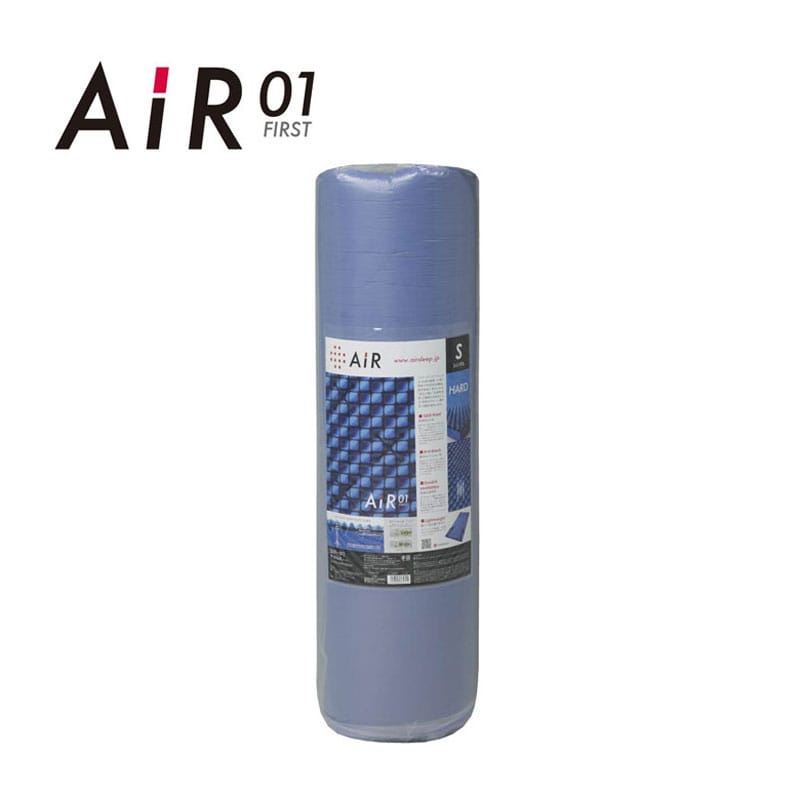 エアー01] ベッドマットレス ／HARD （シングル）14×97×195cm ブルー