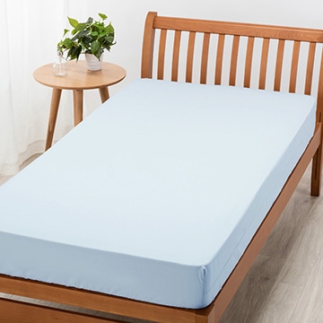 ボーテ クイック(R)シーツ （シングル）100×200cm ピンク 綿100