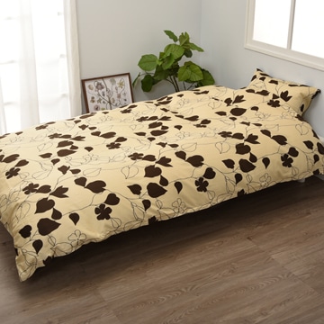 ミーィ 掛けふとんカバー［ME03］ （シングルロング）150×210cm レッド