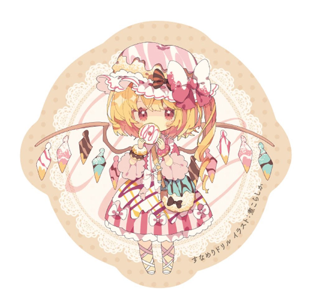 新品】東方Project ステッカー_フランドール(煮こらしか)202503 / す