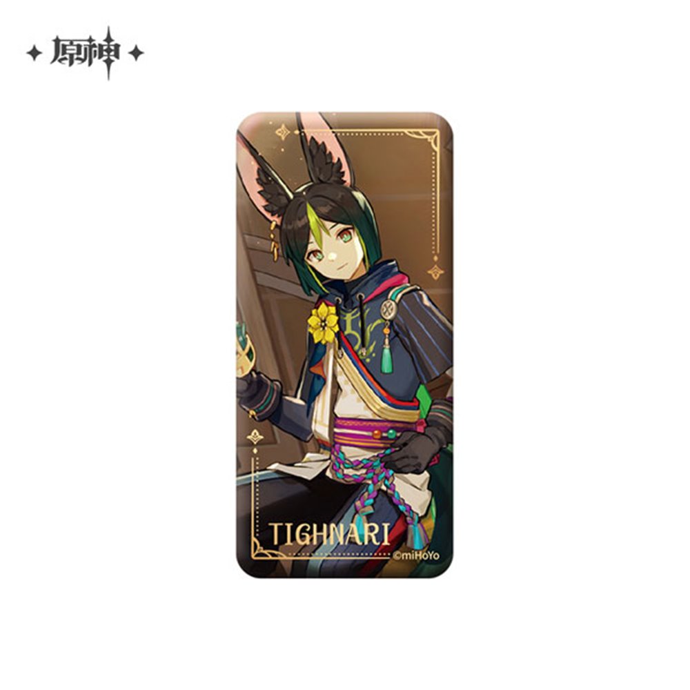 新品】原神 盛典と慧業シリーズ スクエア型缶バッジ ティナリ / miHoYo