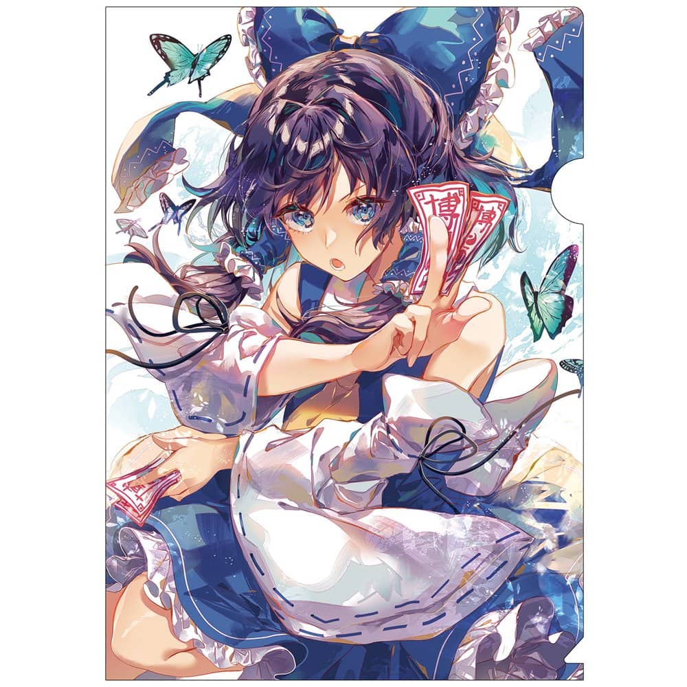 新品】東方クリアファイル 青霊夢7 / AbsoluteZero 発売日:2023年10