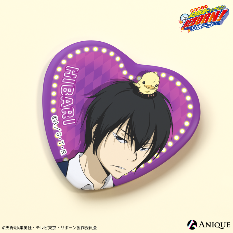 家庭教師ヒットマンREBORN！ JF 缶バッジ 雲雀恭弥 家庭教師ヒットマン